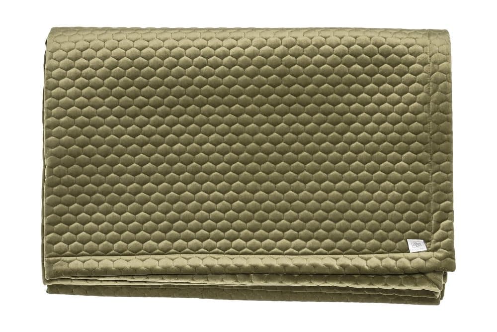 HONEY Halvpläd 130x260 cm Olive