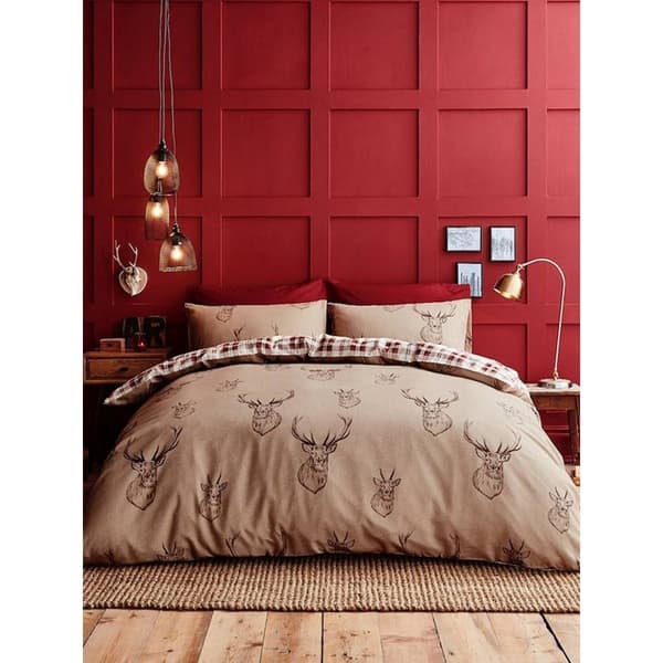 Catherine Lansfield Stag Duvet Cover Set