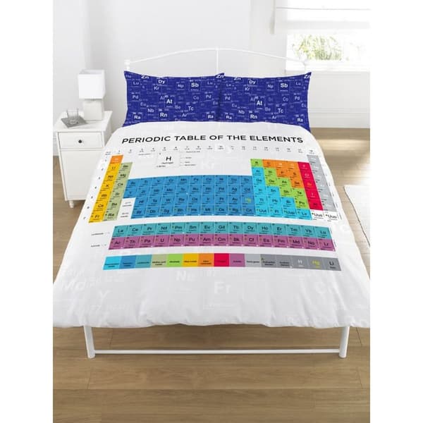 Periodic Table Duvet Cover Set