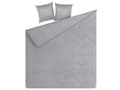Miniatyrbilde 4 av 10: Sengeteppe Grå Polyester 140 x 210 cm med puter Preget mønster Dekorativt sengetøy Klassisk Design Soverom