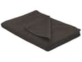 Miniatyrbilde 1 av 5: Sengeteppe Brunt Polyester 140 x 210 cm Preget mønster Dekorativt sengetøy Klassisk design soverom