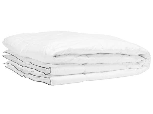 Dyne Hvit Japara Bomull Enkel størrelse 135 x 200 cm Quiltet Sengetøy Soverom