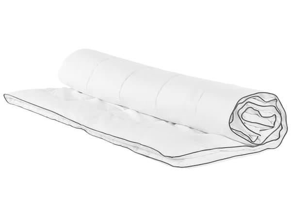 Dyne Hvit Japara Bomull Enkel størrelse 135 x 200 cm Quiltet Sengetøy Soverom