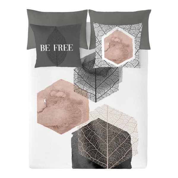 Påslakan Naturals Nori - UK king size-säng (240 x 220 cm)