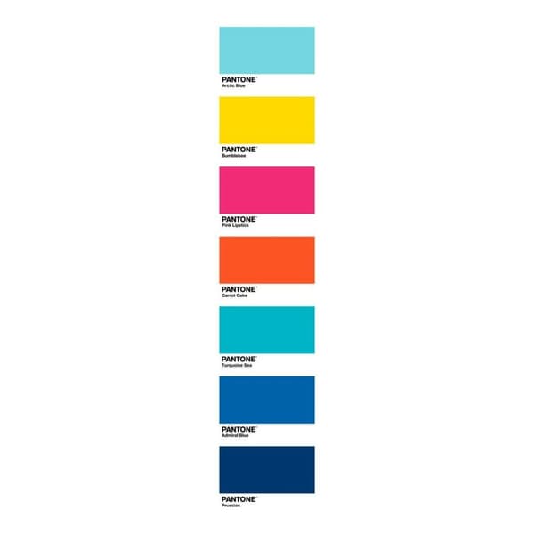 Påslakan Fun Deck A Pantone - UK dubbelsäng (220 x 220 cm)