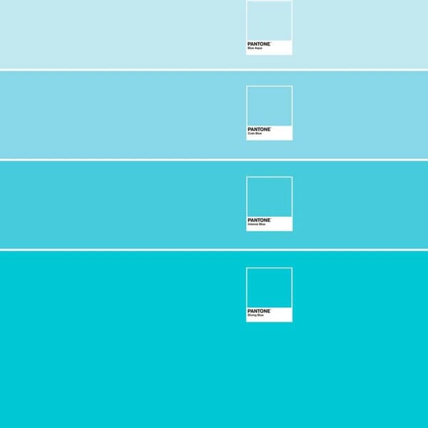 Påslakan Ombre Pantone - UK king size-säng (240 x 220 cm)