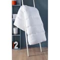 Miniatyrbild 3 av 6: Lätt täcke 100% polyester återvunnen CIRCUL'AIR® Dodo - Vit - 240 x 260 cm för King size säng