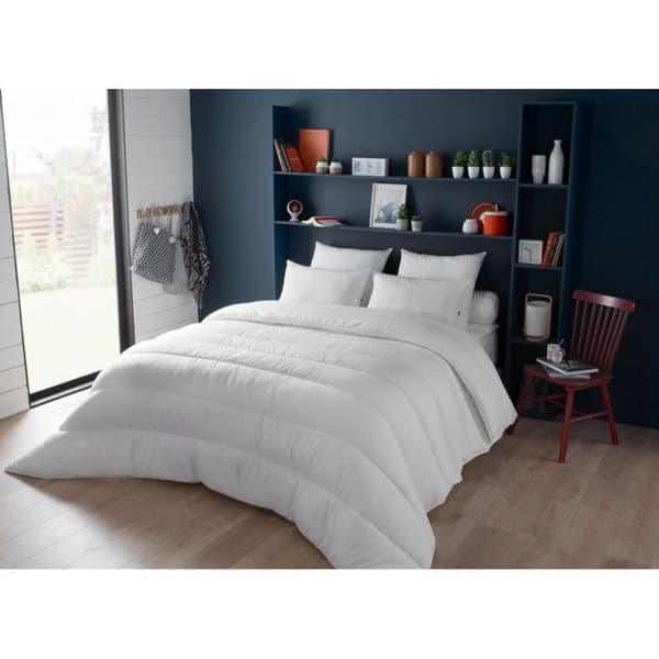 Lätt täcke 100% polyester återvunnen CIRCUL'AIR® Dodo - Vit - 240 x 260 cm för King size säng