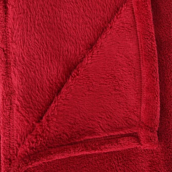 Mikrofiberfilt 180 x 230 cm Atmosphera - Röd
