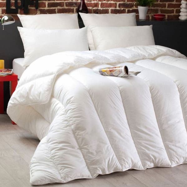 Couette Hygiène lättskött 100% Polyester Fiber THERMOLITE® 90° Dodo - Vit - 220 x 240 cm för 2-personers säng