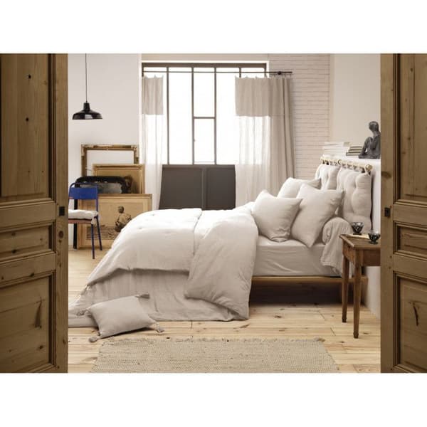 Quilt eller gavel "Gaïa" alla storlekar "Cotton Gauze" - Gaïa Pampa - 150 x 150 cm