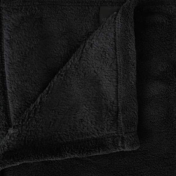 Mikrofiberfilt 180 x 230 cm Atmosphera - Svart