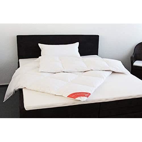 Badenia Trendline Comfort Duntäcke - Vit - 155 x 220 x 5 cm