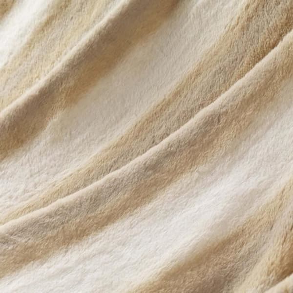 CDaffaires Filt 125 x 150 cm Fusk pumapäls Natur