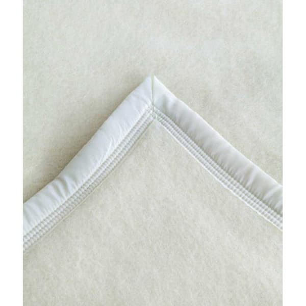 Filt 100% Pure Virgin Wool Dubbelsidig "Volta" 500 gr/m² Toison d'Or - Färg: Blekt Naturlig Volta - Filtstorlek