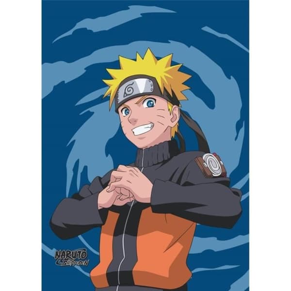 Pläd - MANGA - Naruto - 100x140 cm - Fleece - Mjuk - Kan tvättas i maskin