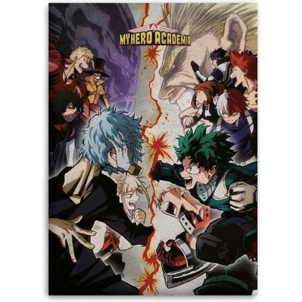 My Hero Academia Fleecefilt - Svart - Syntet - 100 x 140 cm