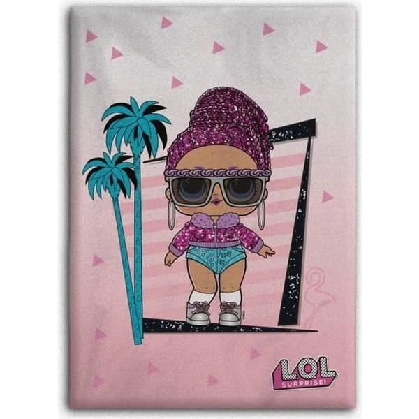 LOL SURPRISE FLEECE-KAST 100X140 CM.