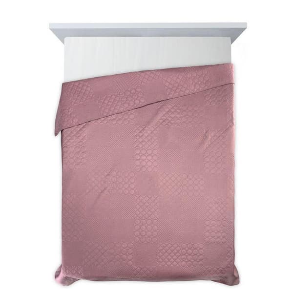 Sängöverkast D91 BONI 5 220 X 240 CM ROSA