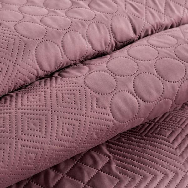 Sängöverkast D91 BONI 5 220 X 240 CM ROSA