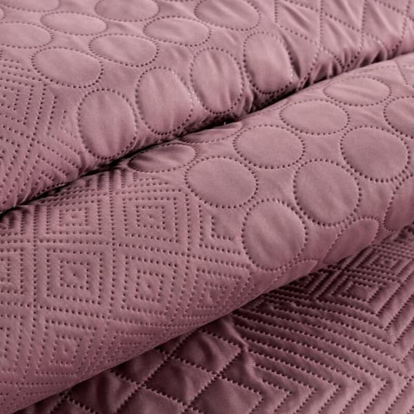Sängöverkast D91 BONI 5 220 X 240 CM ROSA