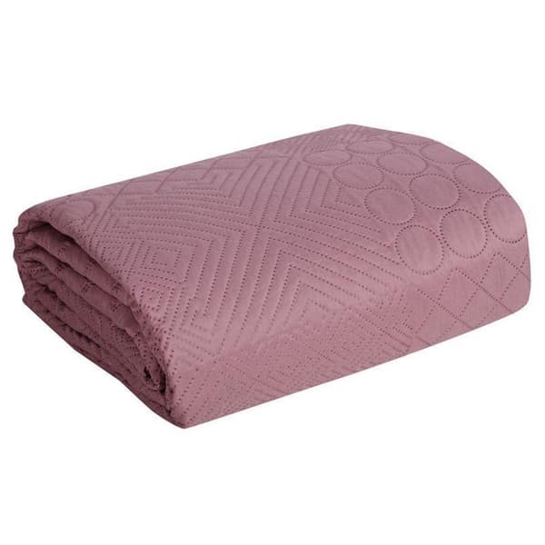 Sängöverkast D91 BONI 5 220 X 240 CM ROSA