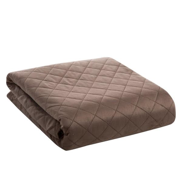 SENGETÆNDE D91 LUIZ 5 220 X 240 CM MØRK BEIGE
