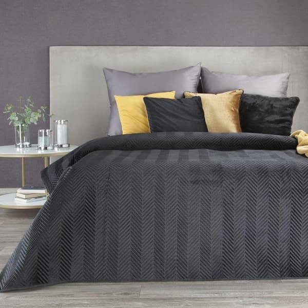 SENGETÆNDE SOFIA 230 X 260 CM SORT