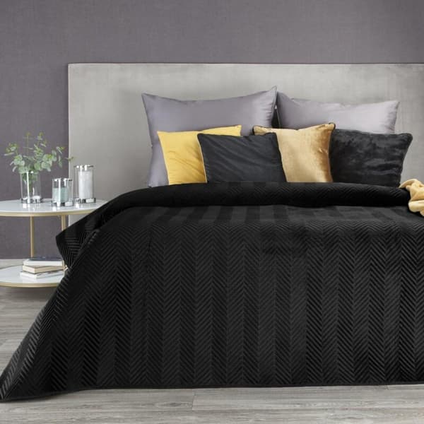 SENGETÆNDE SOFIA 200 X 220 CM SORT