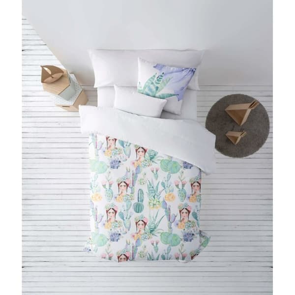 Påslakan Decolores Sonora Multicolour 175 Trådar 260 x 240 cm