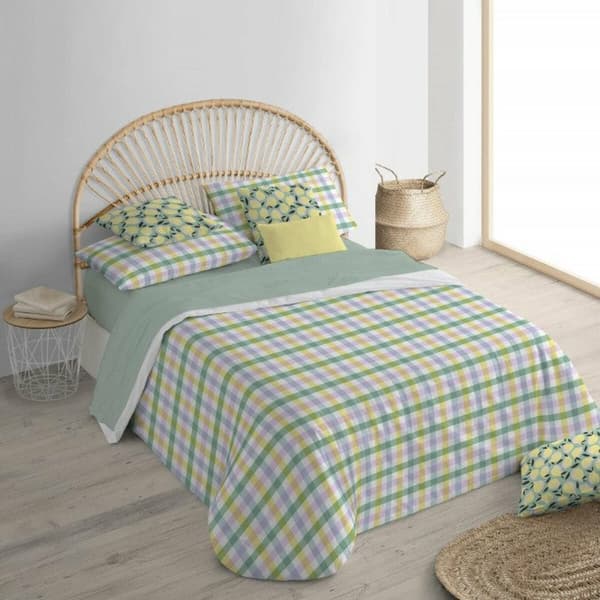 Påslakan Decolores Ulm Multicolour 175 Trådar 260 x 240 cm Flaskhals
