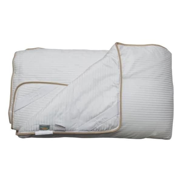Täcke "Fjord Grand Hotel" Tempererat Twin Randed Cotton Satin Lestra - 200 x 200 cm för 120 cm säng