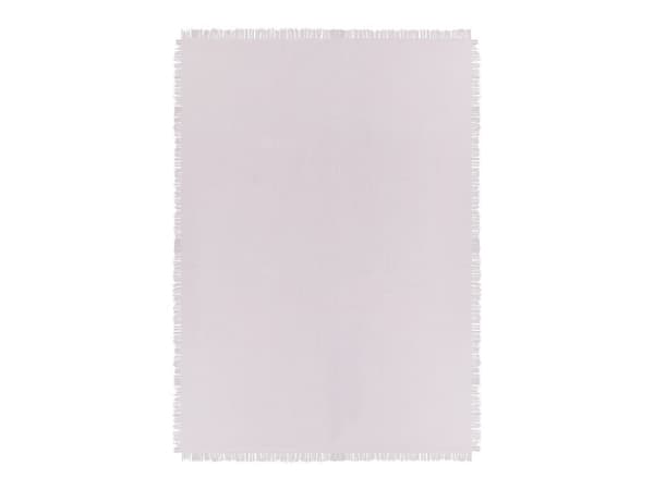 Rosa Sengeteppe Bomullsstoff 150 x 200 cm med Dusker Dekorativt Sengetøy Klassisk Design Soverom