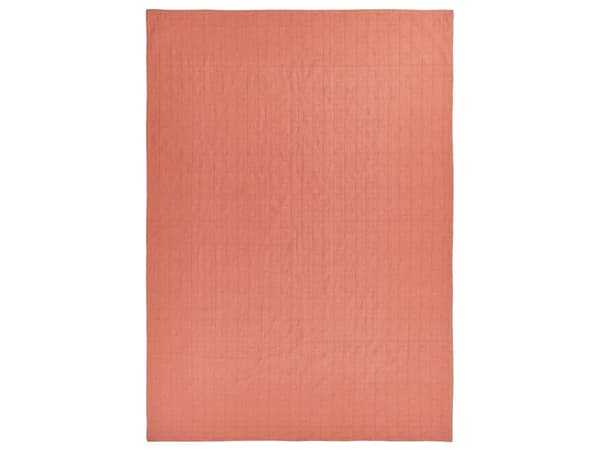 Överkast Röd Bomullstyg 150 x 200 cm Mönster Dekorativ Pläd Sängkläder Klassisk Design Sovrum