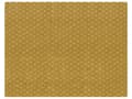 Miniatyrbilde 4 av 6: Sengeteppe Gul 150 x 220 cm Polyester Pelsmønstret mønster Dekorativt Sengeteppe Klassisk Design Soverom