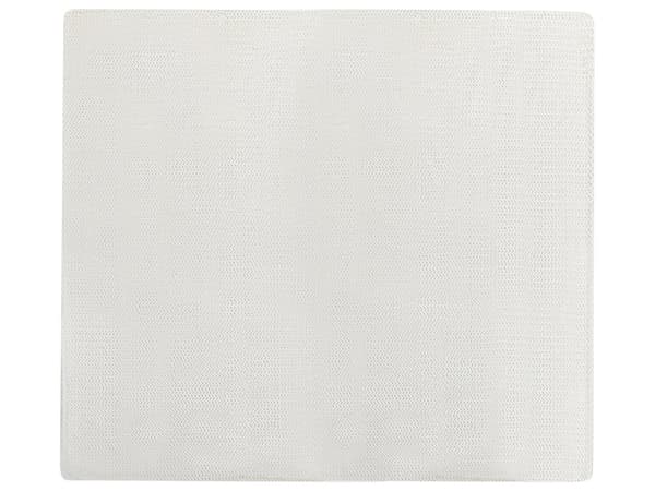 Sengeteppe Hvit 200 x 220 cm Polyester Pelsmønstret mønster Dekorativt Sengeteppe Klassisk Design Soverom