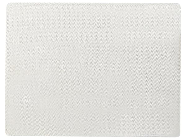 Päiväpeitto luonnonvalkoinen keinoturkis 150 x 200 cm kohokuvio pörröinen suorakulmio perinteinen