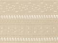 Pikkukuva 5 / 5: Päiväpeitto beige puuvilla 150 x 200 cm geometrinen kuvio kudottu suorakulmio boho tyyli