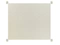 Miniatyrbilde 4 av 5: Sengeteppe Beige Chenille Bomullsstoff 200 x 220 cm med Dusker Dekorativt Kaste Sengetøy Klassisk Design Soverom