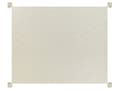 Miniatyrbilde 4 av 5: Sengeteppe Beige Chenille Bomullsstoff 150 x 200 cm med Dusker Dekorativt Kaste Sengetøy Klassisk Design Soverom