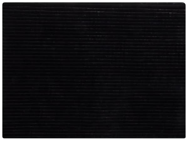 Sengeteppe Svart Polyester 150 x 200 cm Mykt stoff Moderne design Soverom Tekstiler Pledd