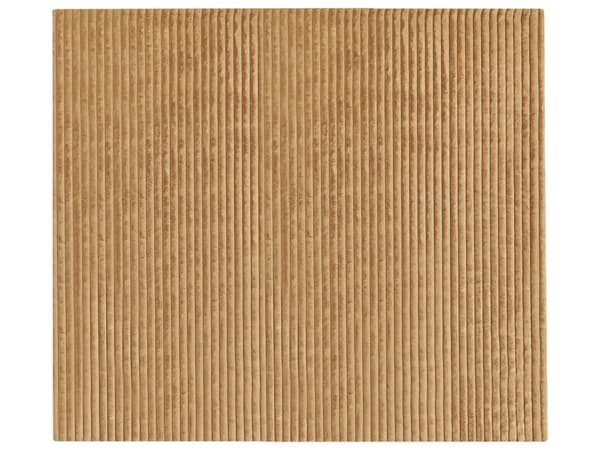 Päiväpeite vaaleanruskea polyesteri 200 x 220 cm suorakulmio pehmeä pörröinen moderni tyyli