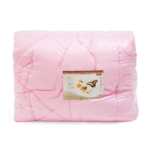 Silikontäcke 200x220 rosa Karo