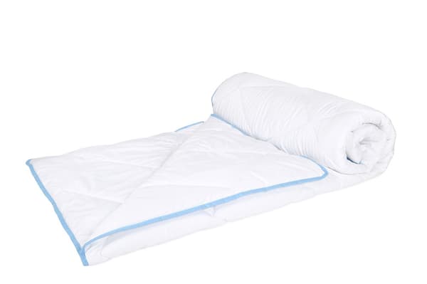 Anti-allergisk dyne 160x200 Topcool sommer quiltet mikrofiber hvid Wendre