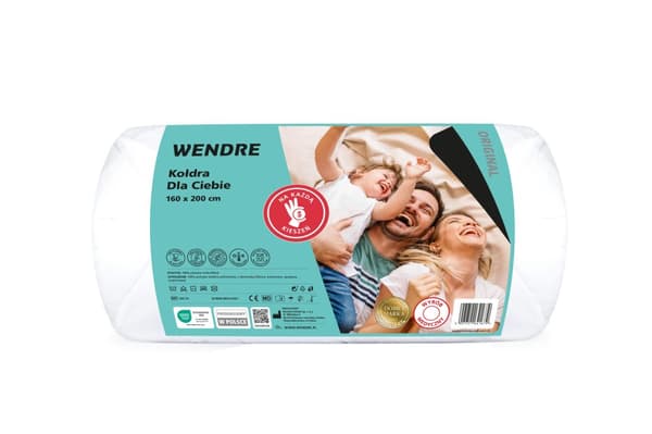 Quilt For You 220x200 vit helårsmikrofiber 1,20 kg Wendre