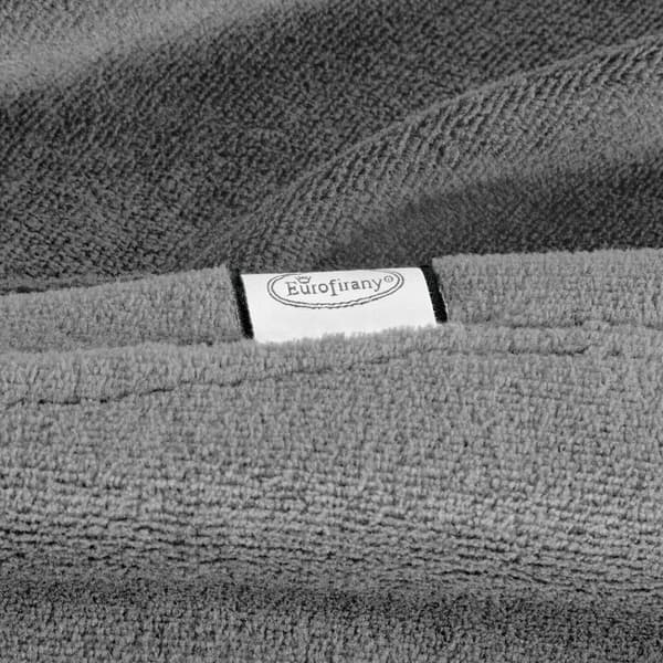 Microfiber tæppe 150x200 Simple sølv Eurogardiner
