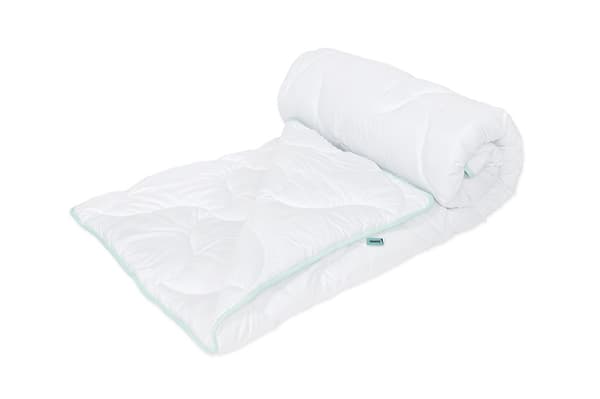 Aloe Vera täcke 220x200 vit mikrofiber Wendre