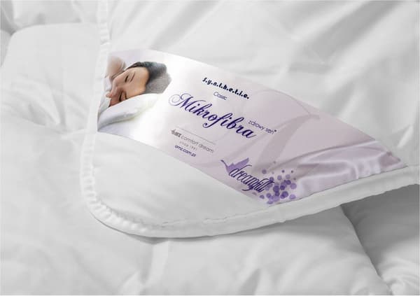 Antiallerginen peitto 155x200 Lämmin mikrokuitu 1400g valkoinen AMZ