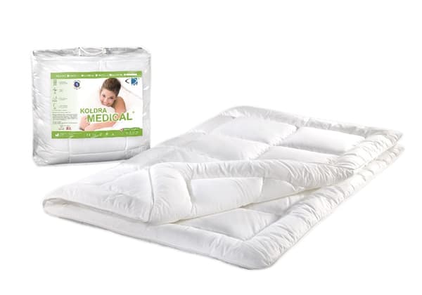 Anti-allergiskt täcke 220x240 Medical 2000g vit AMW