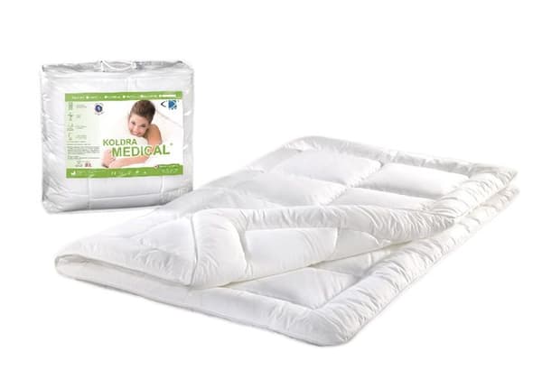 Anti-allergiskt täcke 150x200 Medicinsk vit AMW